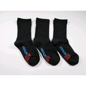 Voxx Life Stasis Neuro Socks Wellness Crew Black Size M (Wo 7.5-11, Men 6-9 )